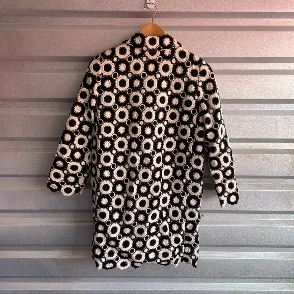 Kate Spade oversized Guipure Lace Coat